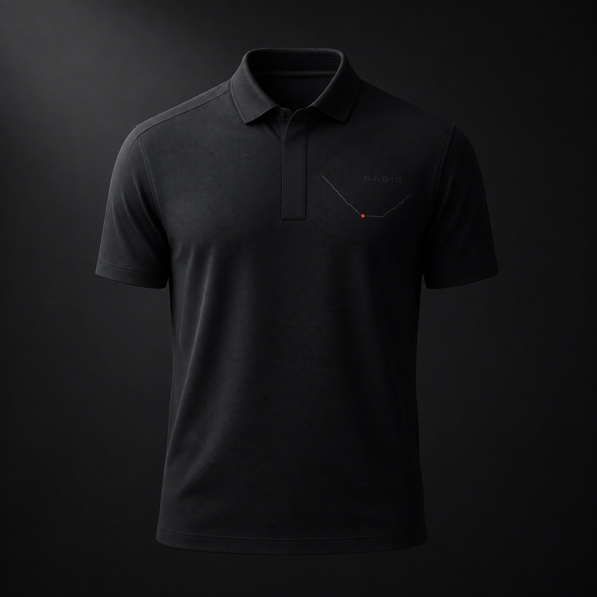 Cadence Polo — Carbon