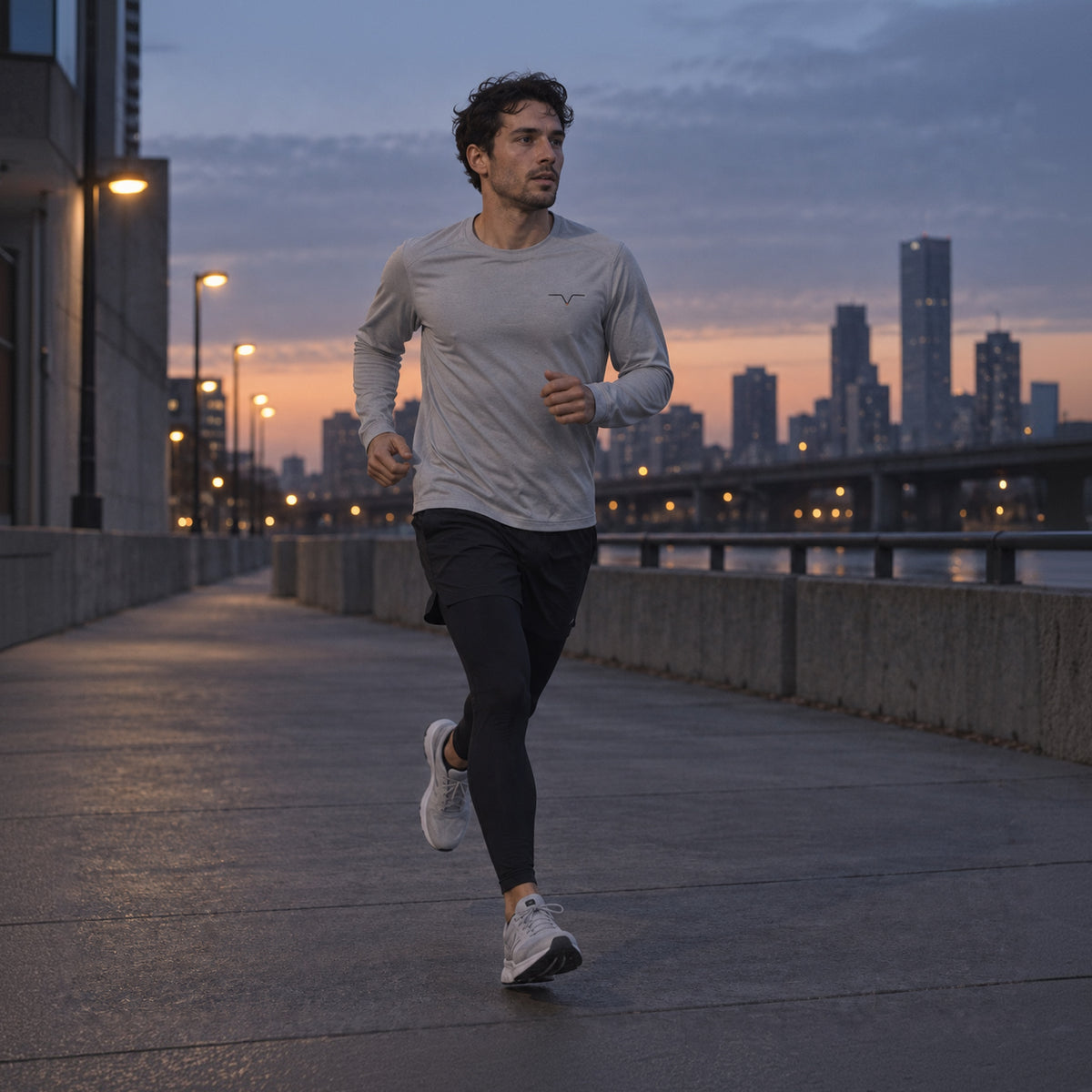 Milepost Longsleeve - Fog
