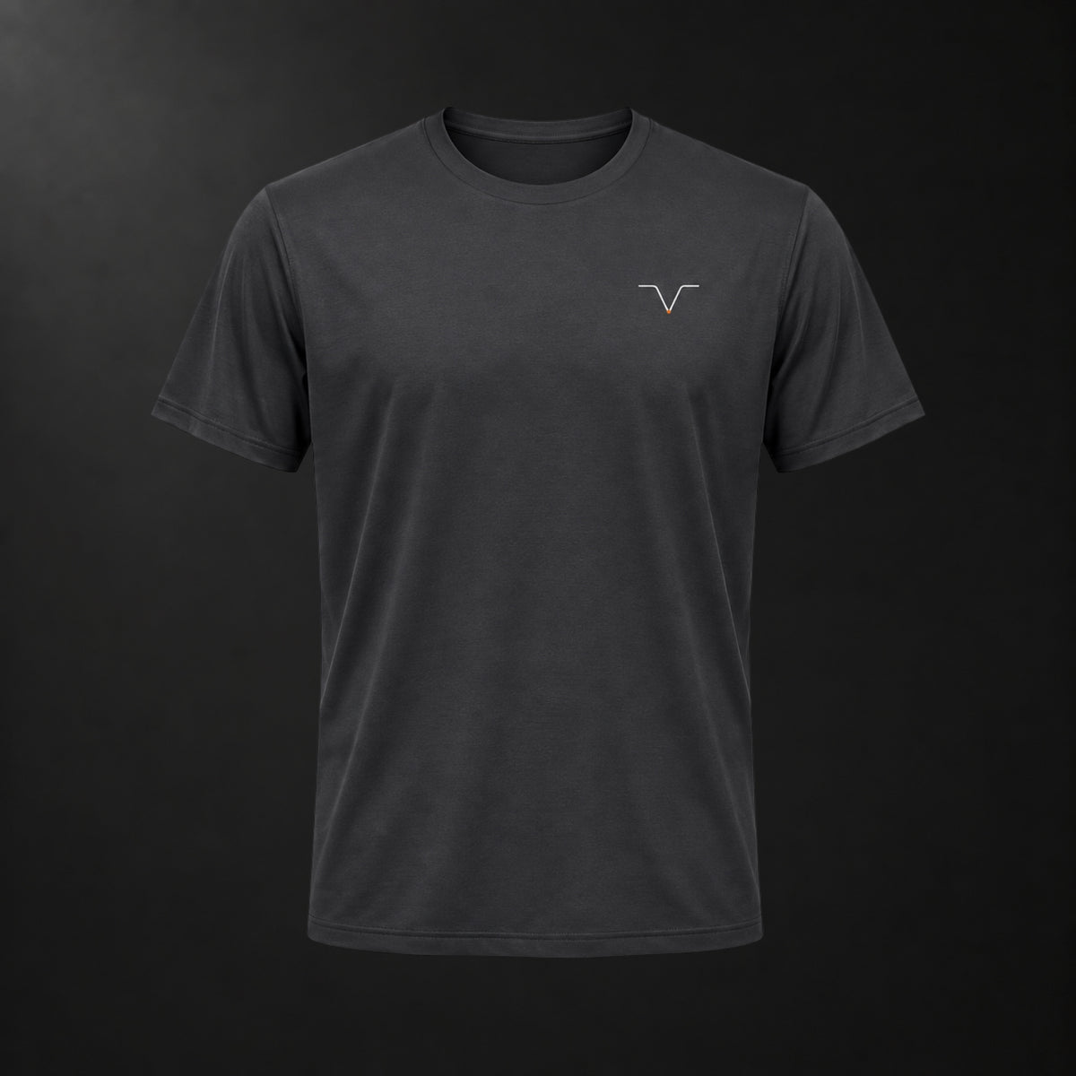 Offset Tee - Carbon