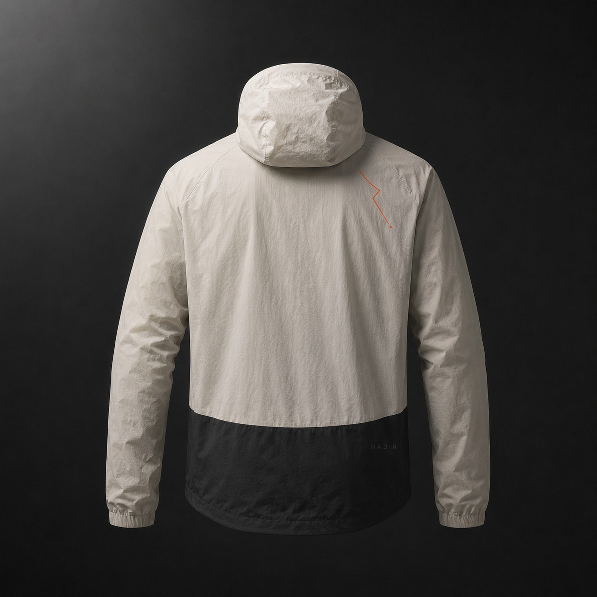 Rainline Anorak — Chalk