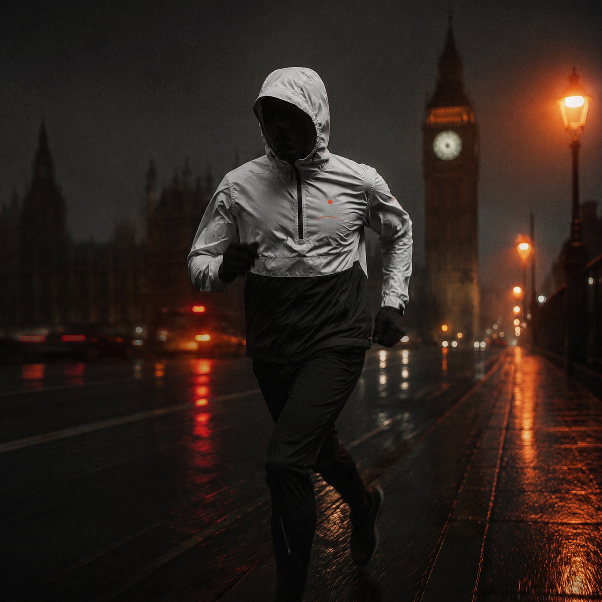 Rainline Anorak — Chalk