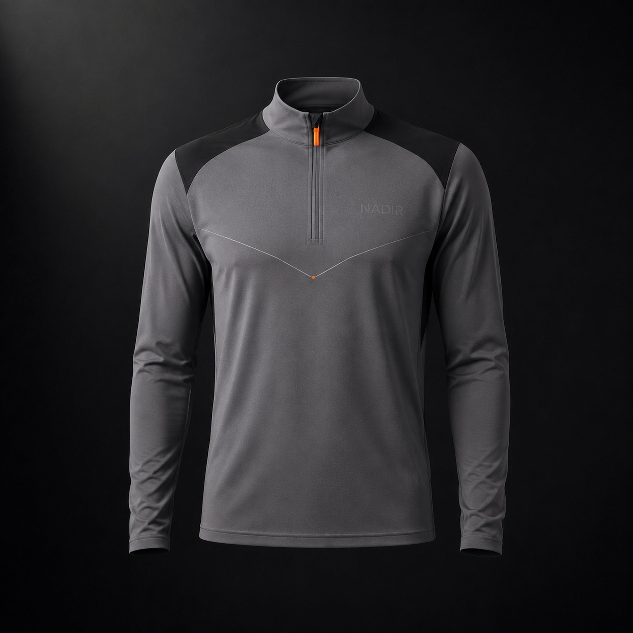 Relay Half Zip — Fog