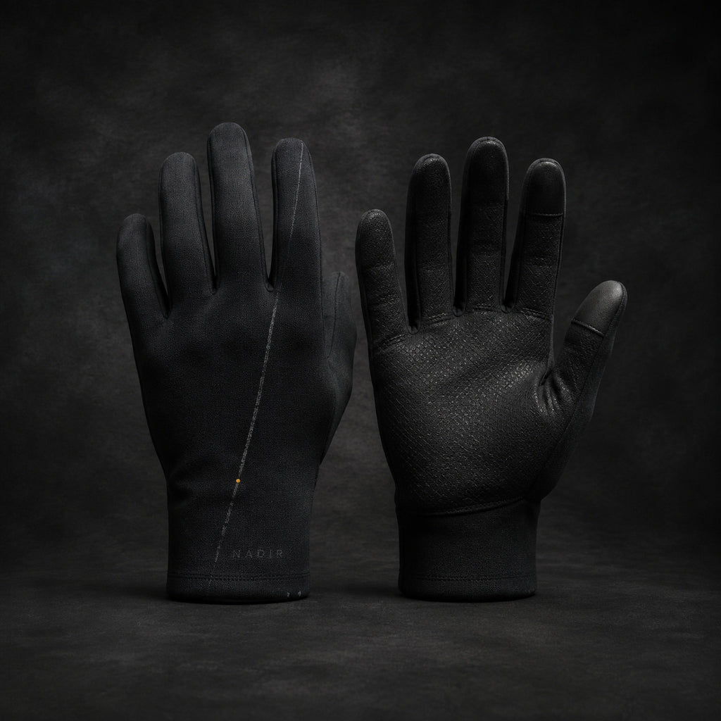 Run Gloves — Carbon