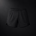 Split Shorts — Carbon