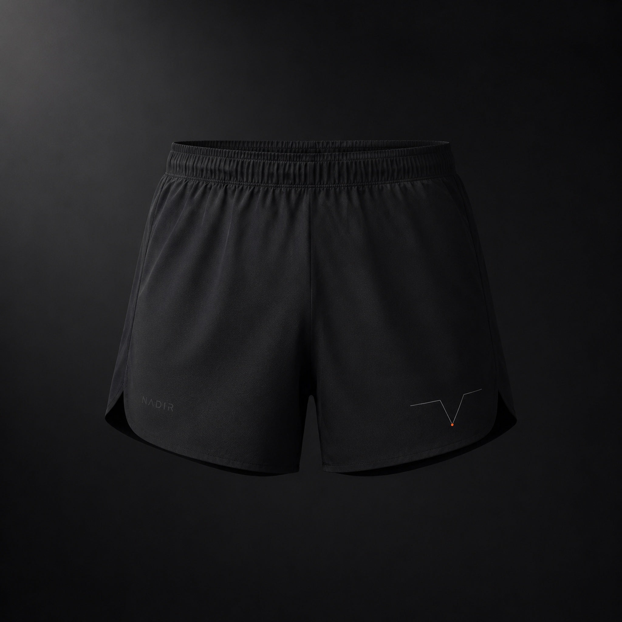 Split Shorts — Carbon