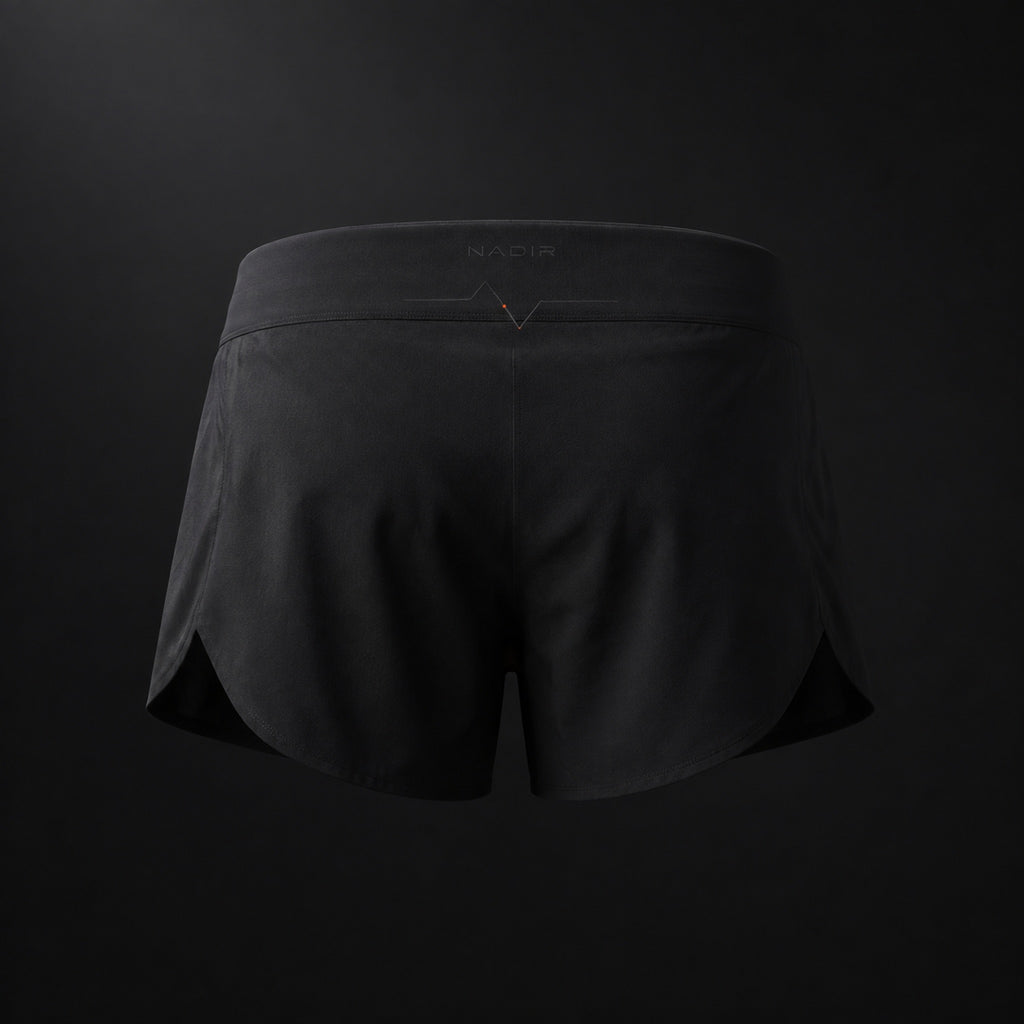 Split Shorts — Carbon