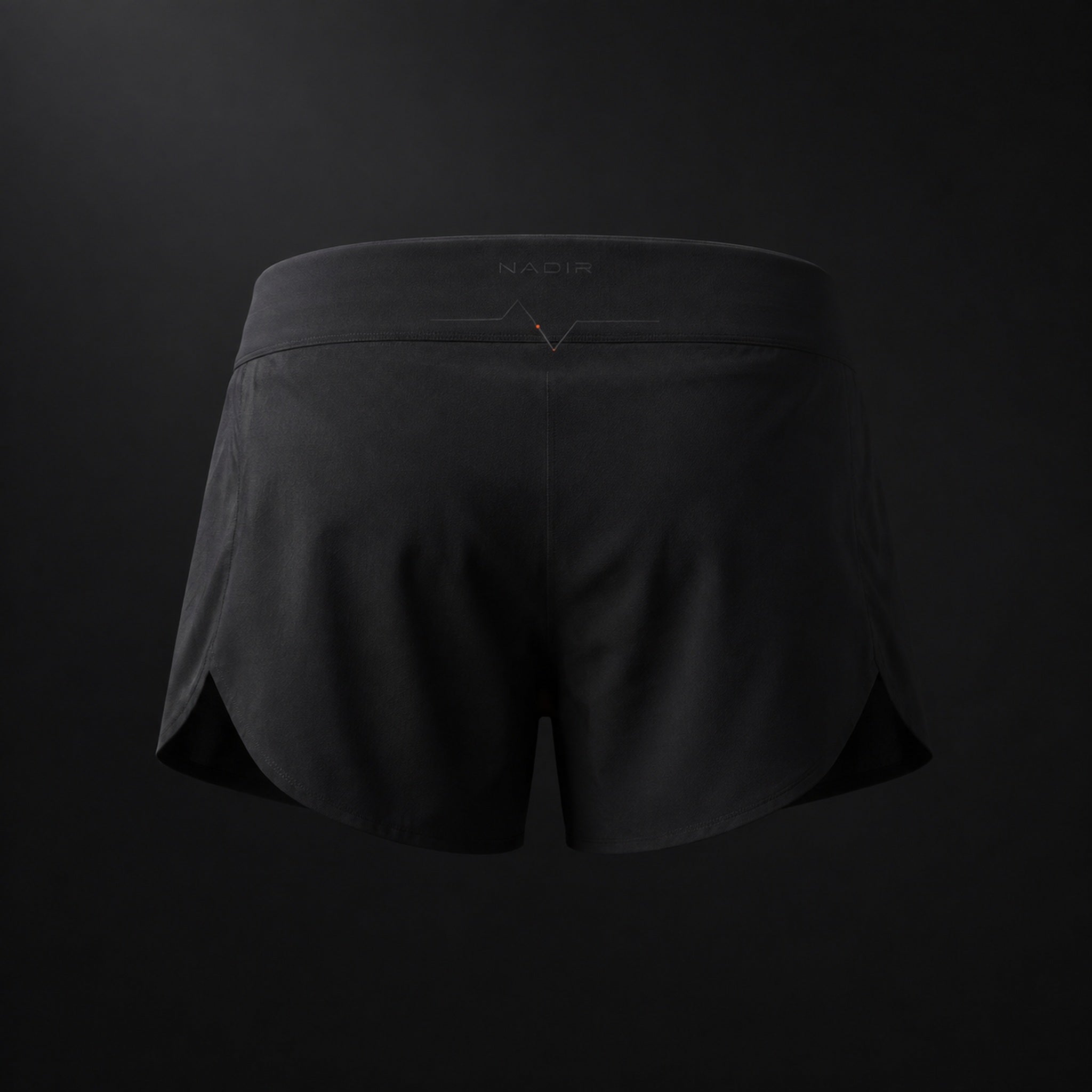 Split Shorts — Carbon