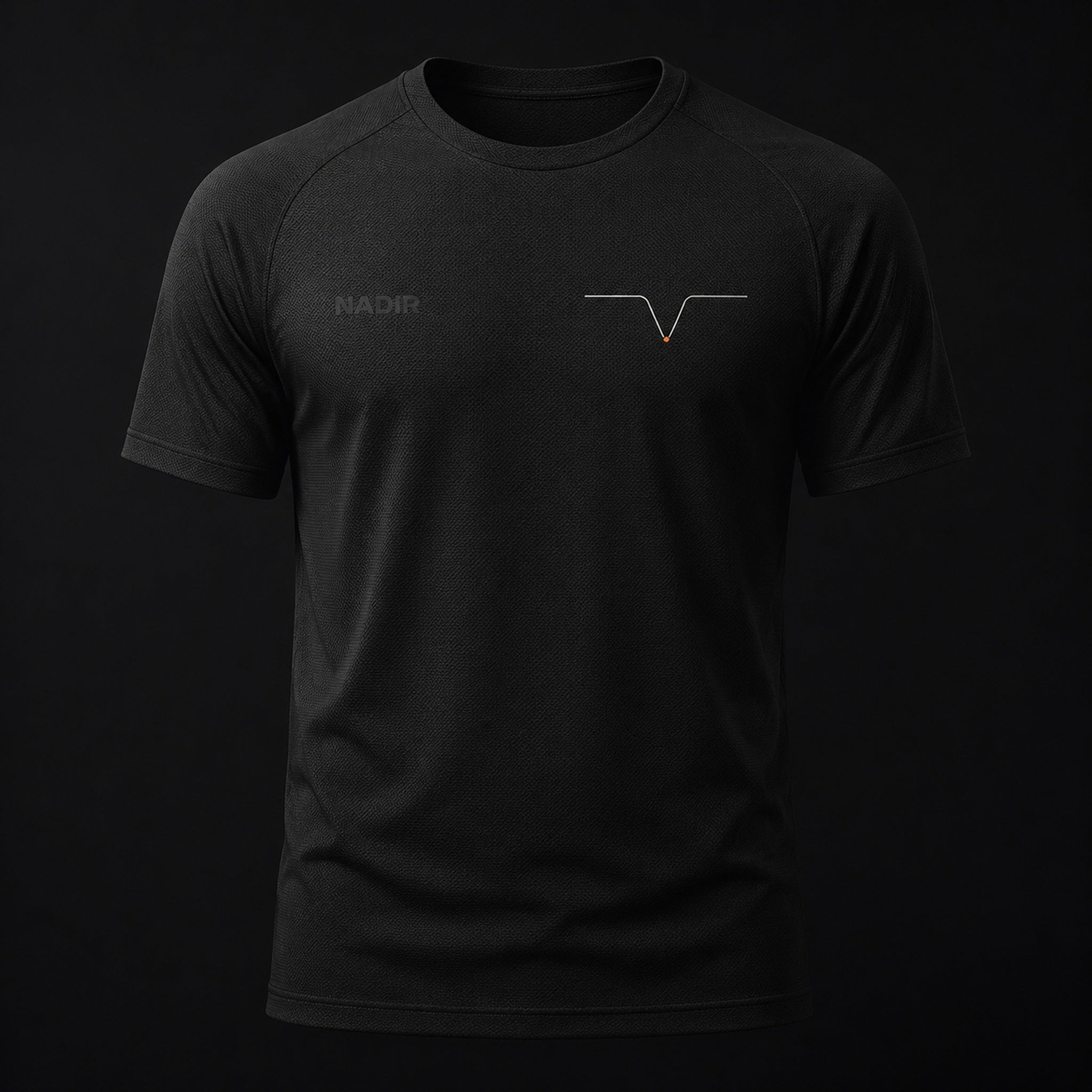 Threshold Tee — Carbon