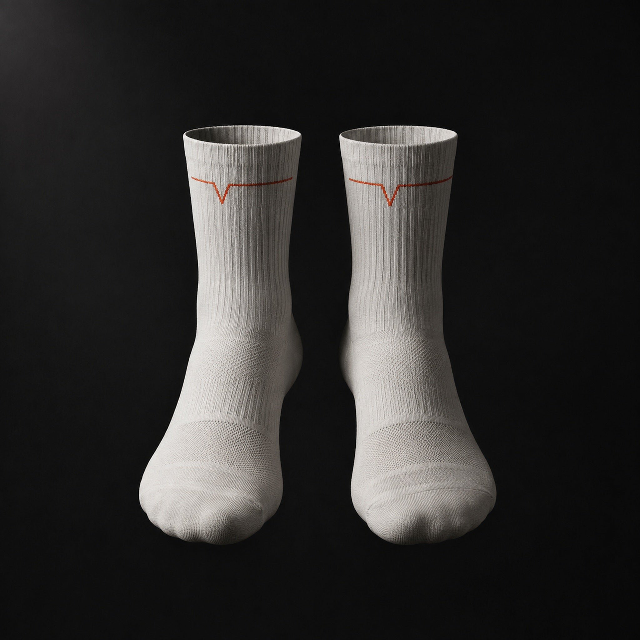 Trace Socks — Chalk